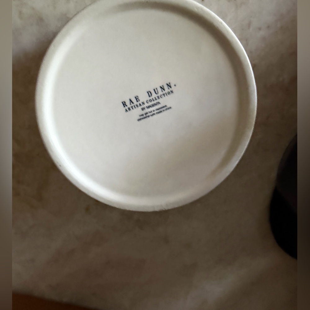 Rae Dunn Woof and Devour ceramic dog bowls - Picture 6 of 12